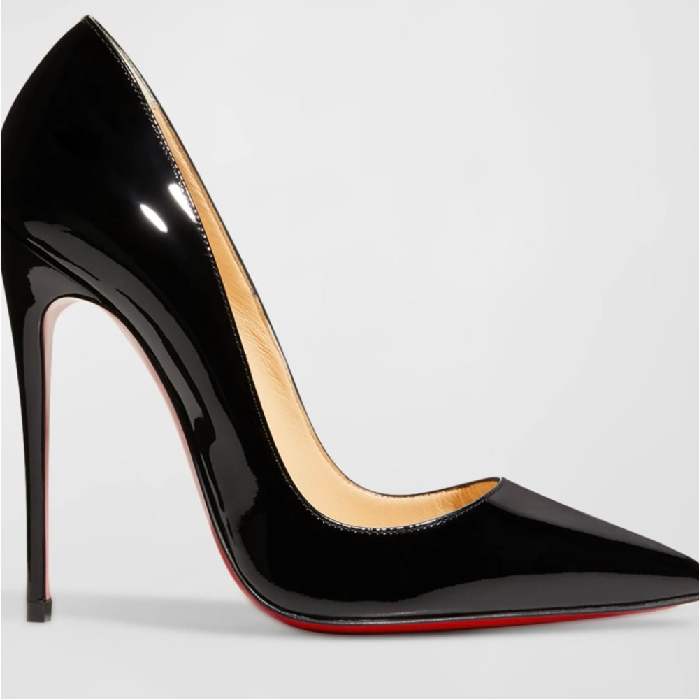 Christian Louboutin
So Kate Patent Pointed-Toe Red Sole Pump
